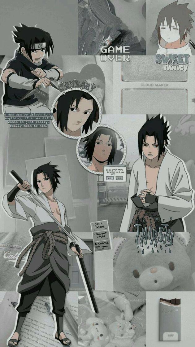 Social Aesthetic do Sasuke