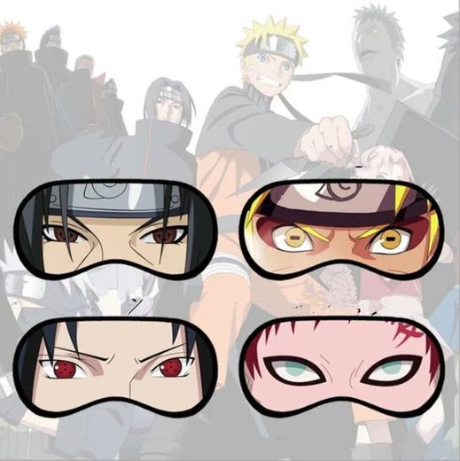 Anime naruto sharingan máscara de olho protetor