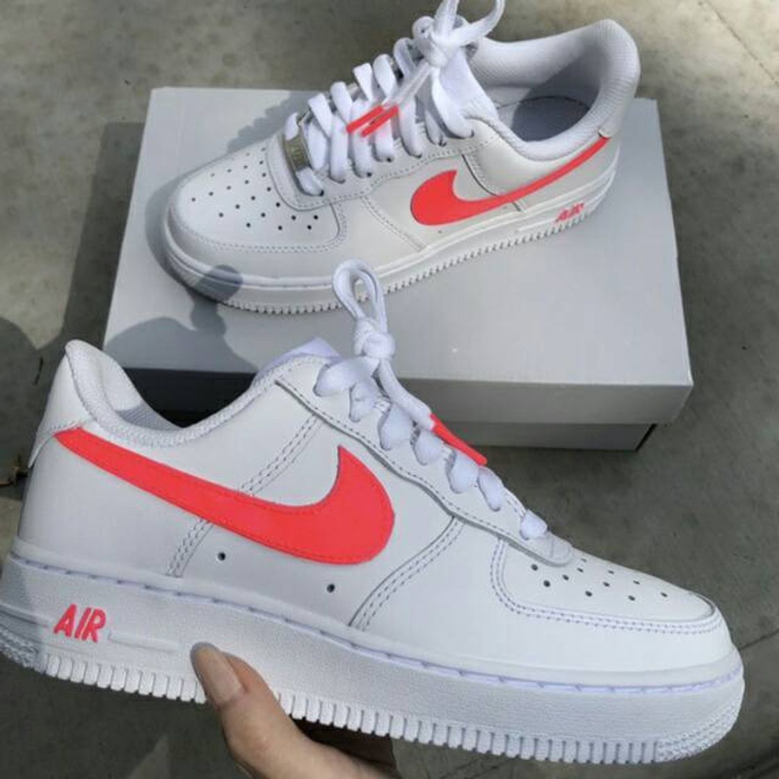 Social Neon Pink AF1 