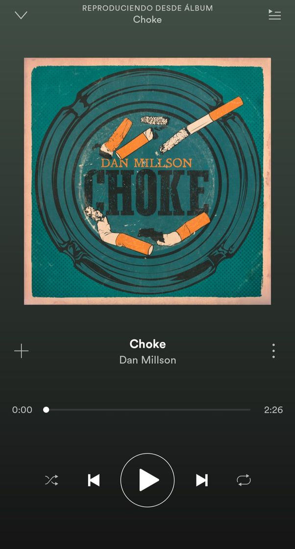 Canciones Choke - Dan Millson