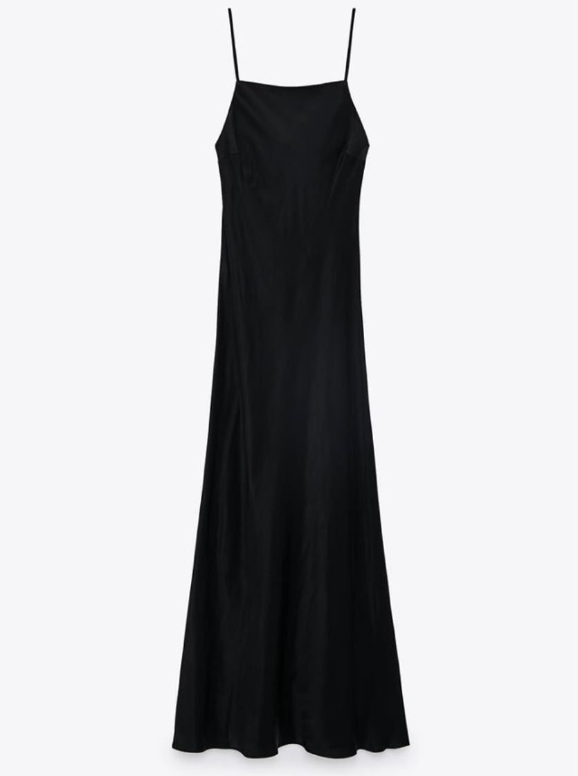 Fashion SATIN EFFECT MIDI DRESS | ZARA United States