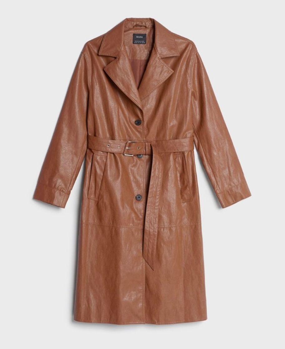 Social Gabardina abotonada - Mujer | Bershka