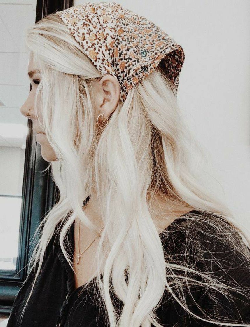 Fashion Penteado ideia bandana