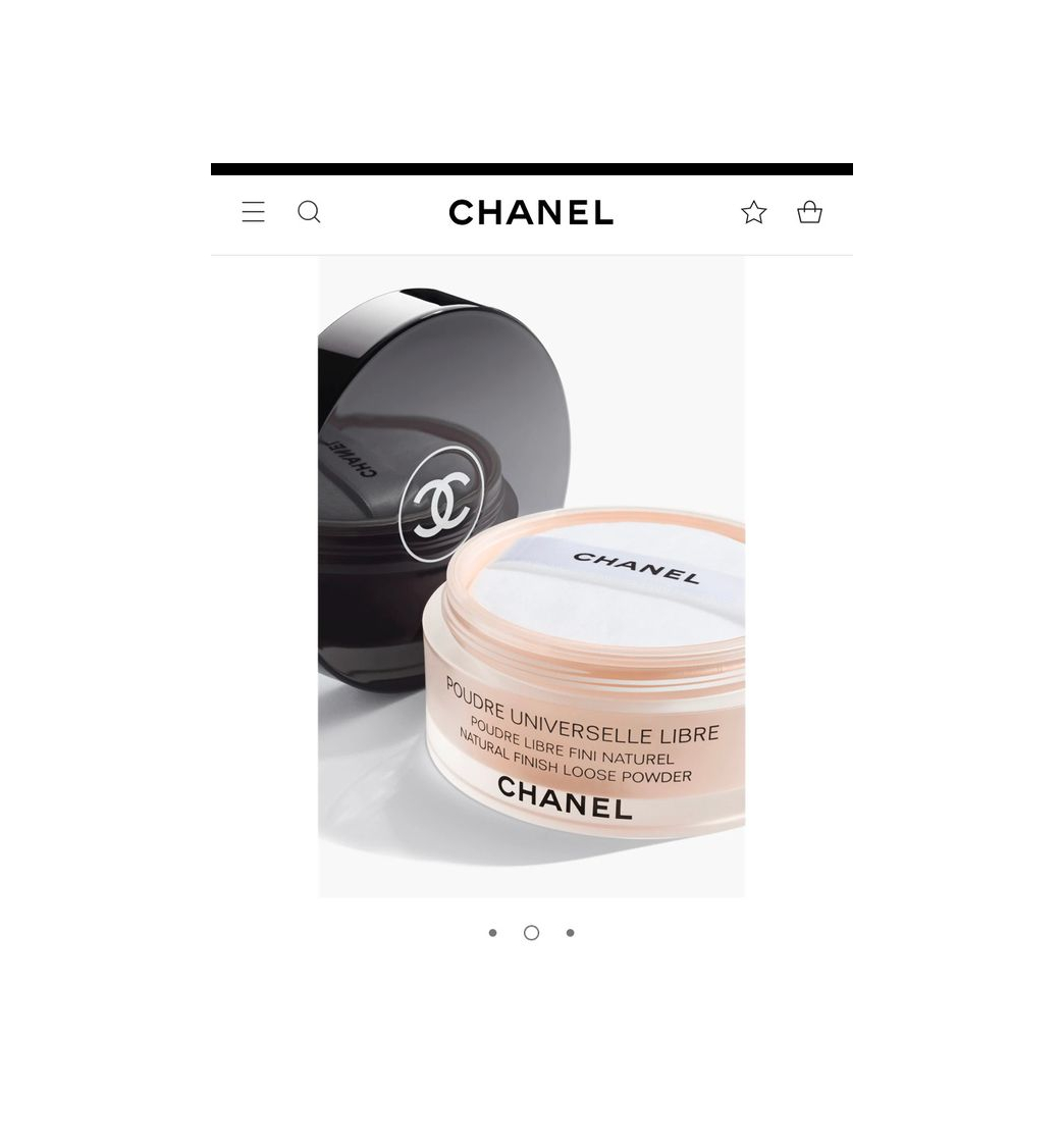 Belleza Chanel loose setting powder