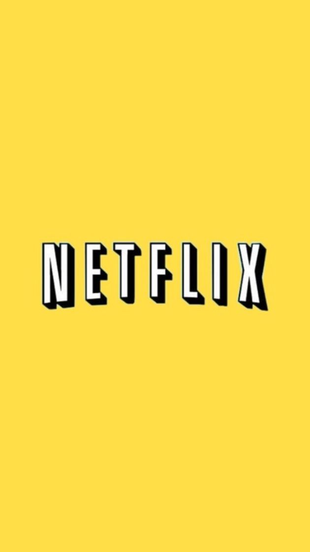 Moda Netflix amarelo papel