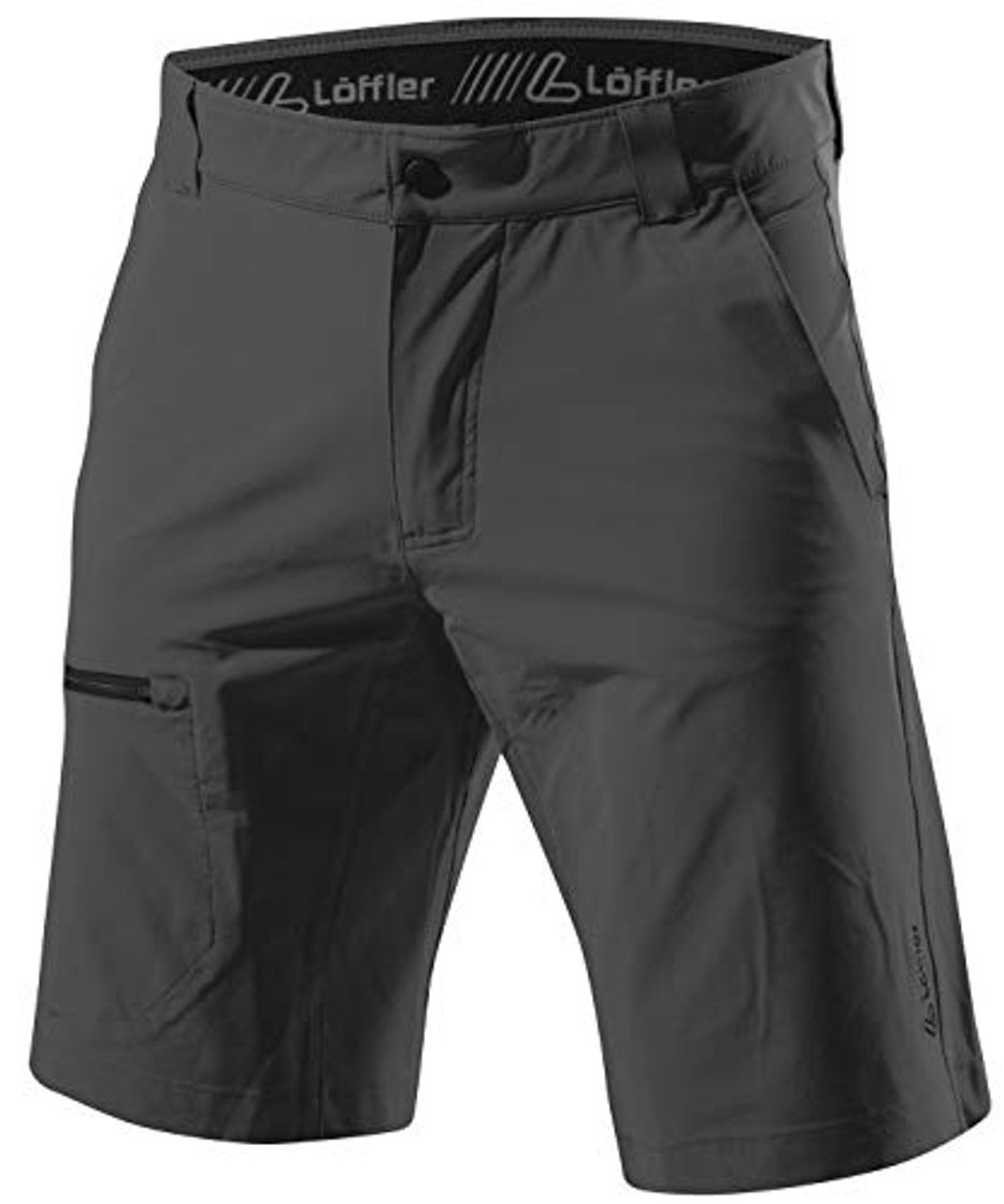 Fashion Löffler Trekking Pantalones Cortos De Men Anthracite de CSL Stone dunkelgrau 977