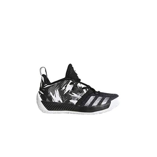 adidas Harden Vol. 2 C, Zapatos de Baloncesto Niños, Negro