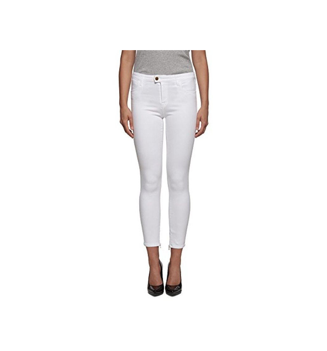 Social Replay Touch, Jeans Mujer, Blanco