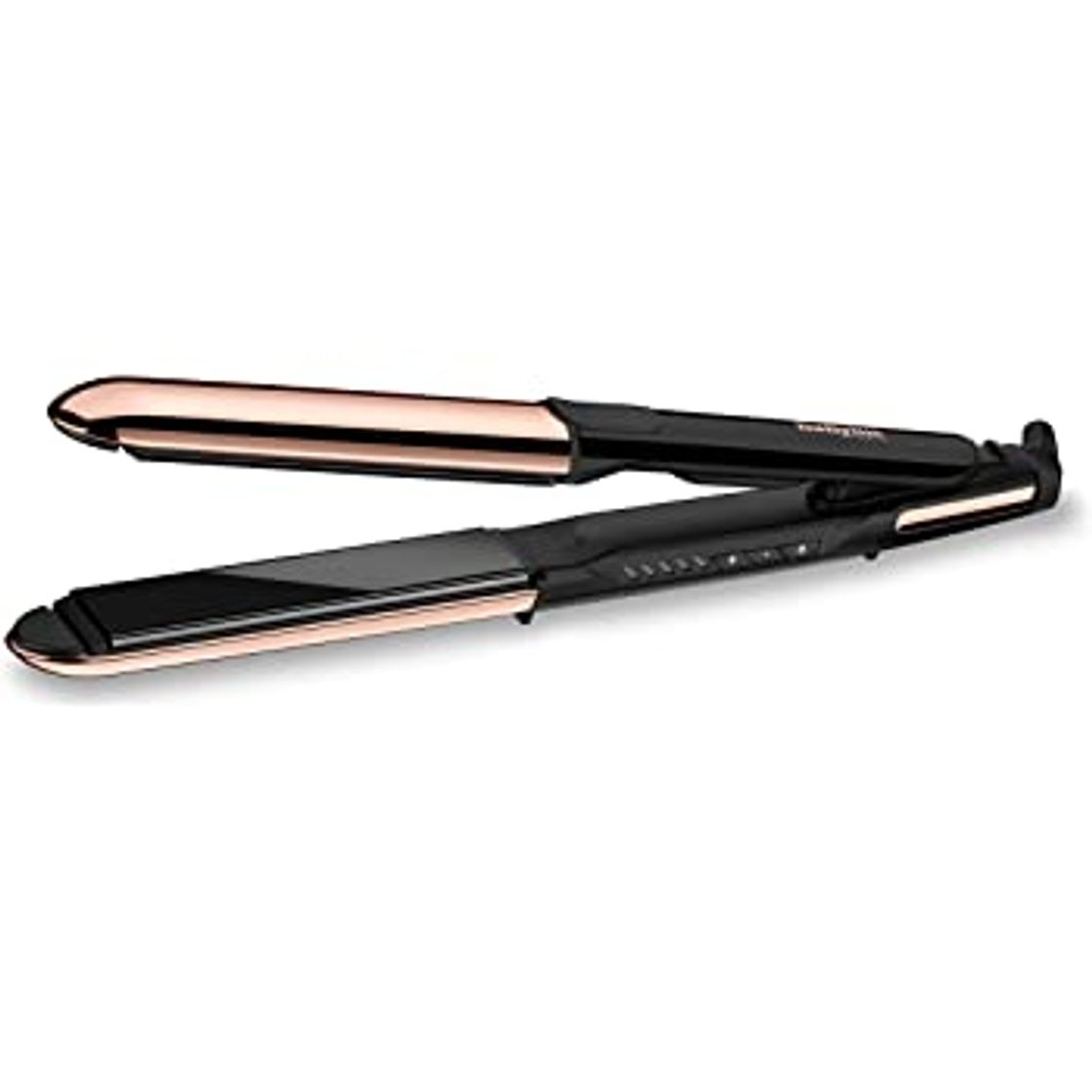 Fashion Plancha de pelo - Babyliss ST481E Pure Metal, Hasta 230º, Curler ...