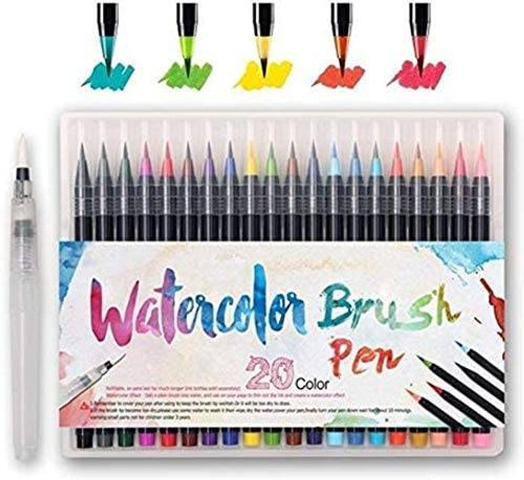 Moda Watercolors brush pen 20 color