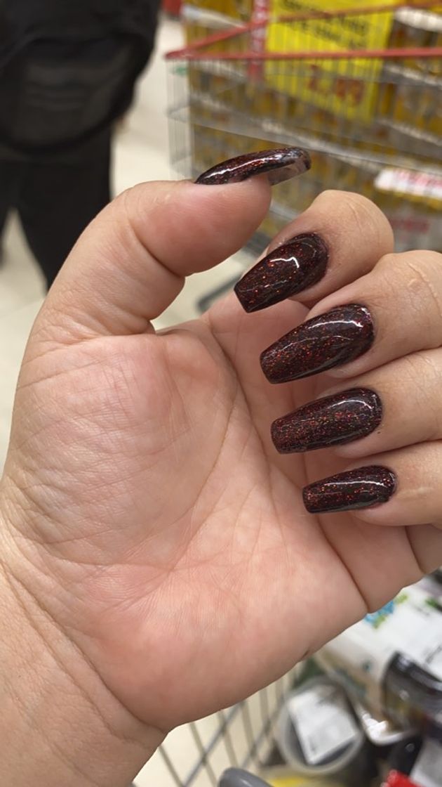 Moda Unhas! Acrílica, formato Coffin, pintura Viúva-Negra 🕷 