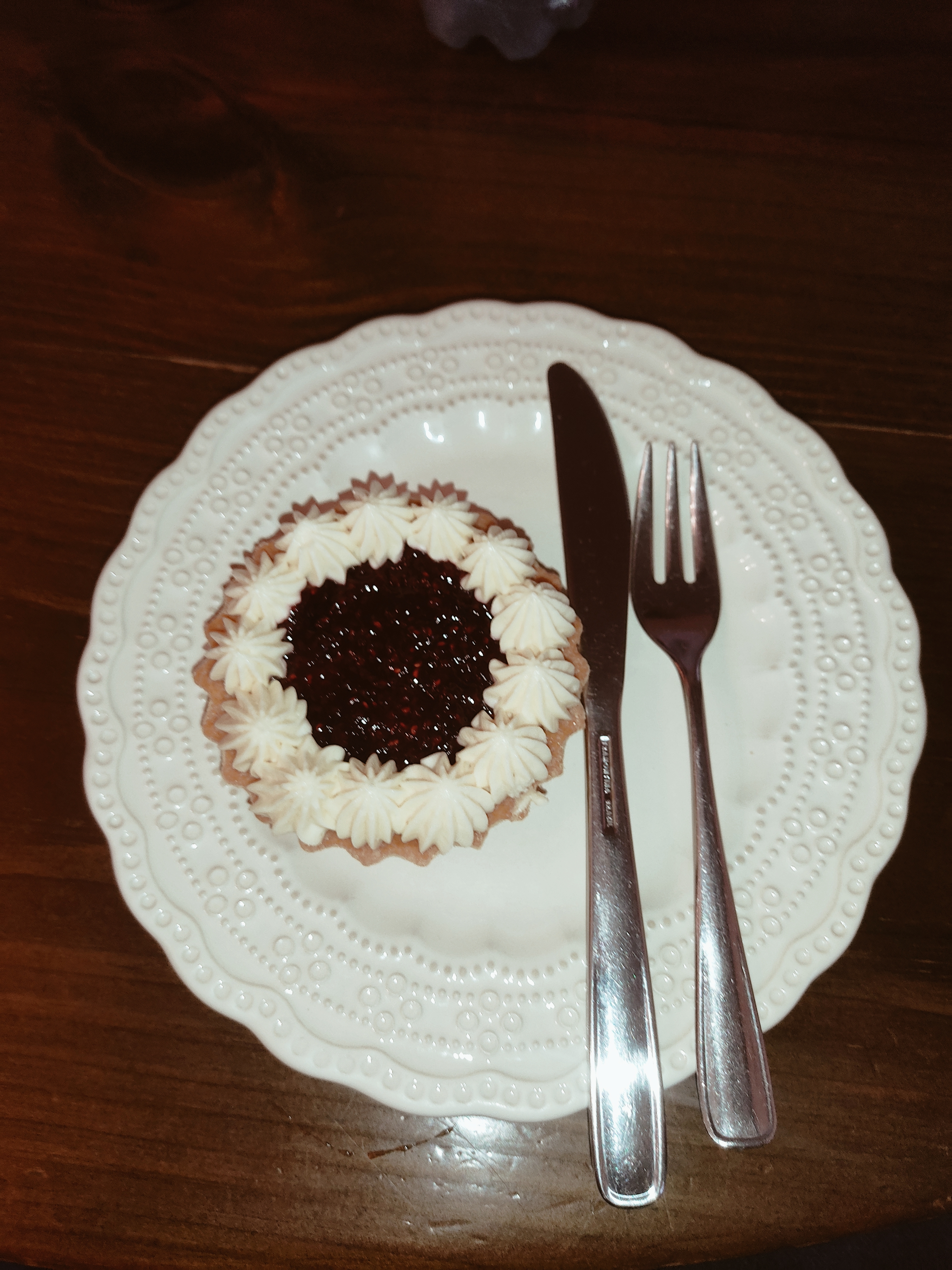 Social Torta de framboesa e lavanda 
