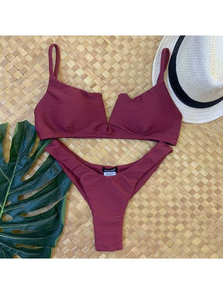 Social Bikini Push Up Triangulo Halter Mujer Trajes de Baño de Dos Piezas