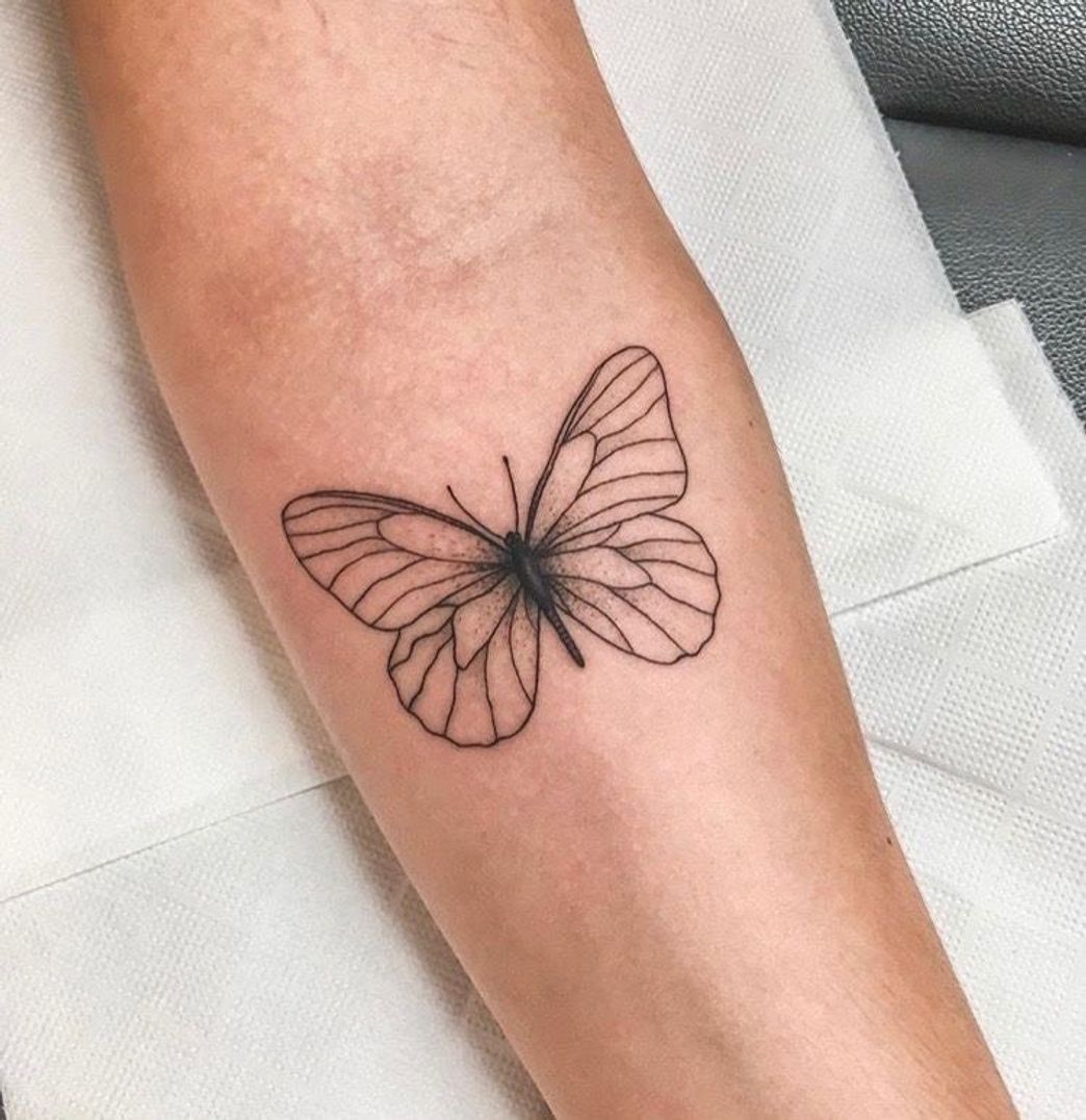 Moda Tatuagem Borboleta 