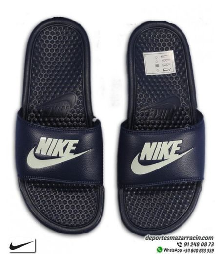 Nike Benassi Jdi, Chanclas Unisex Adulto, Azul