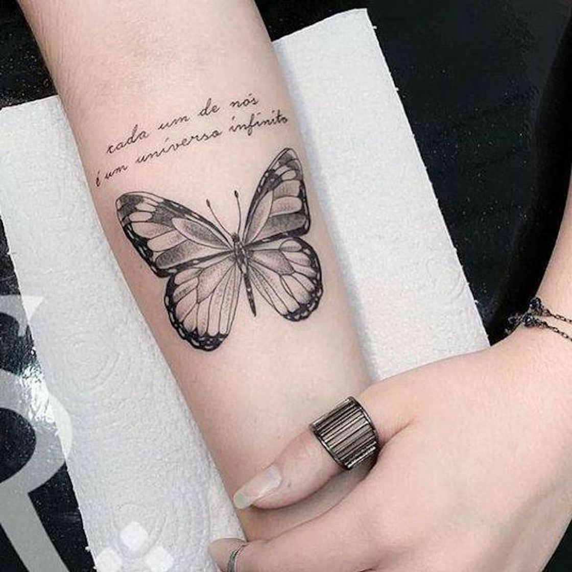 Fashion Tatoo de borboleta