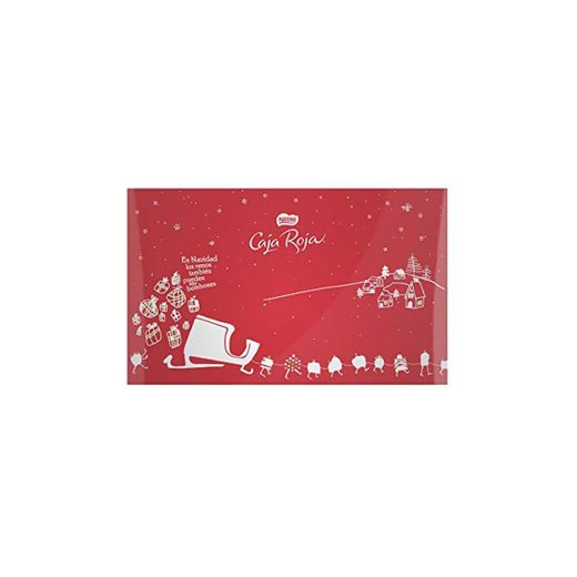Nestlé Caja Roja Bombones De Chocolate Estuche Navidad