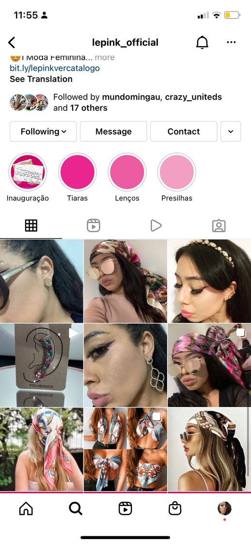 App LePink Store - Lançamento ❤️