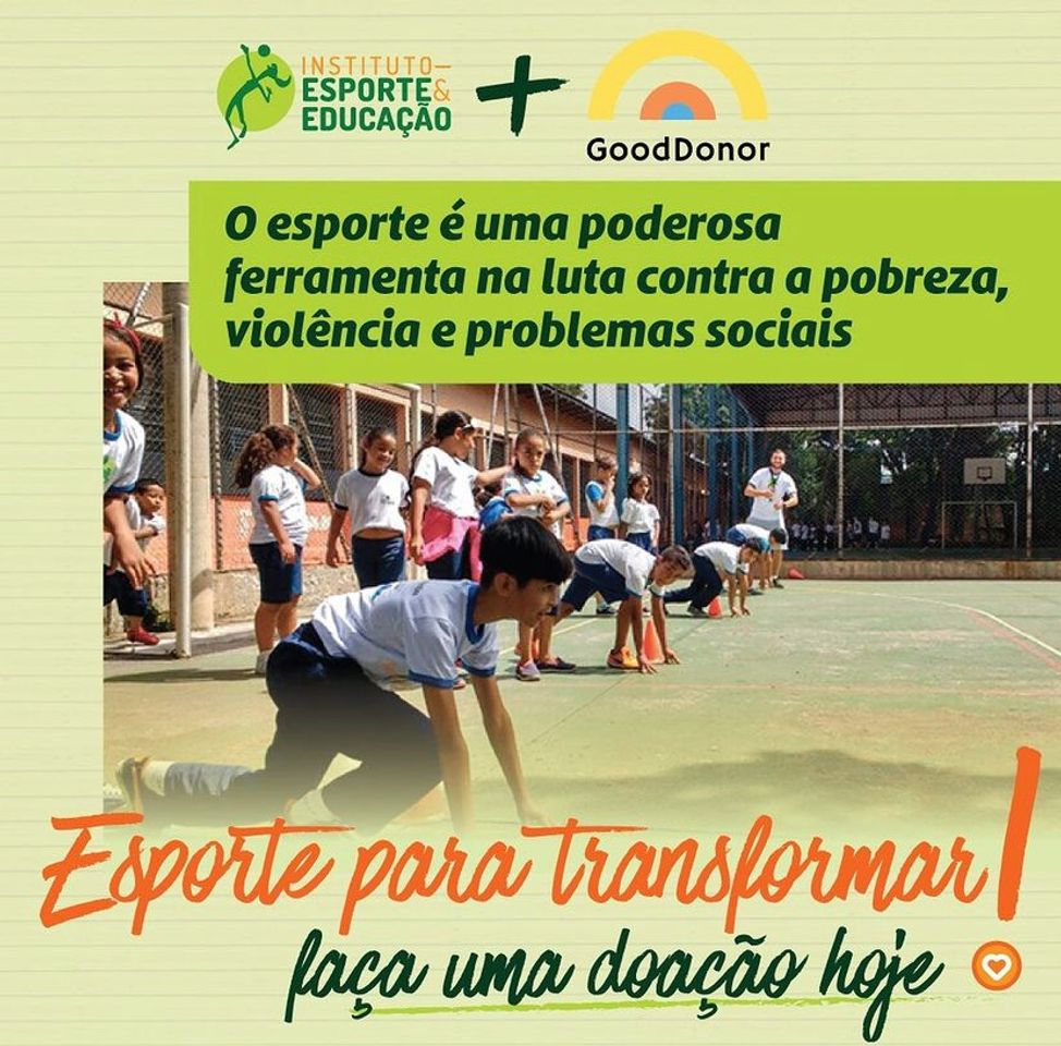 Fashion Doe para Instituto Esporte e Educação 