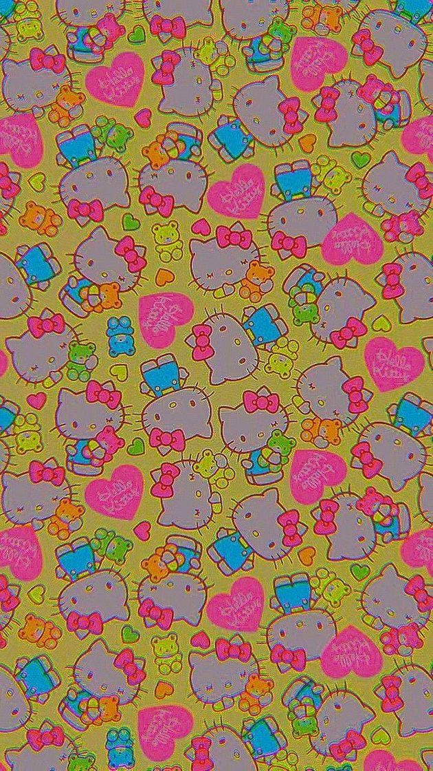 Social Wallpaper hello Kitty