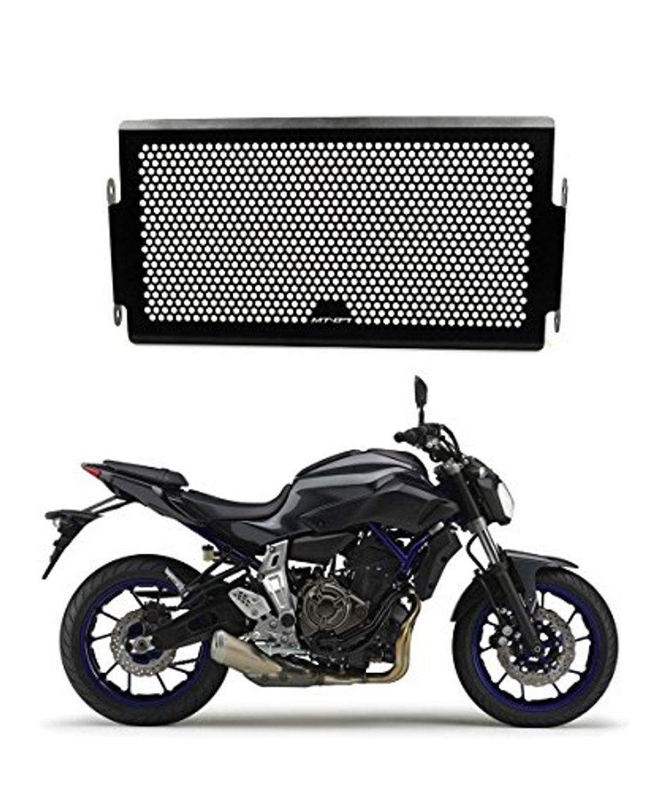 Producto MT 07 Motocicleta Acero Inoxidable Cubierta de la Rejilla del Radiador para Yamaha MT07 2013 2014 2015 2016 2017 2018