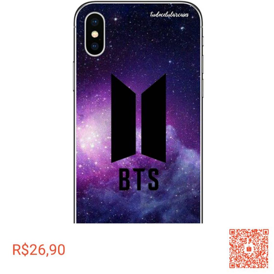 Moda Capinha de celular bts