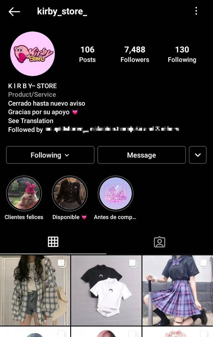 Moda kirby store