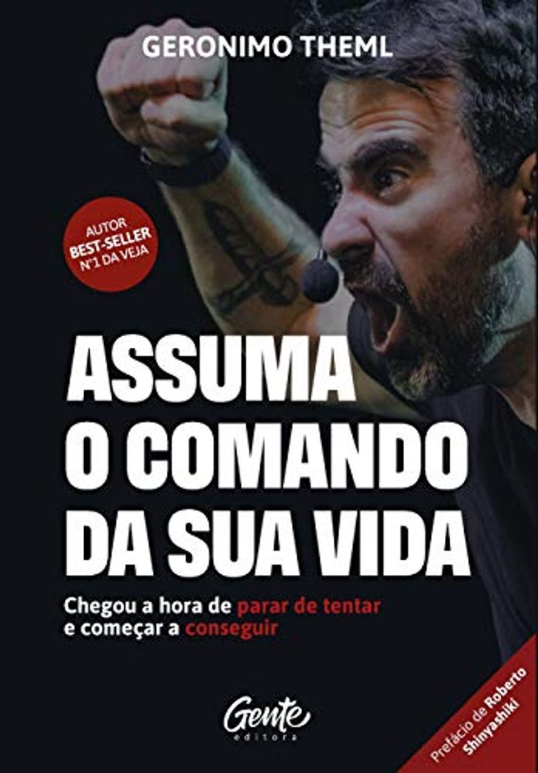 Book Assuma O Comando Da Sua Vida - Chegou a hora de parar