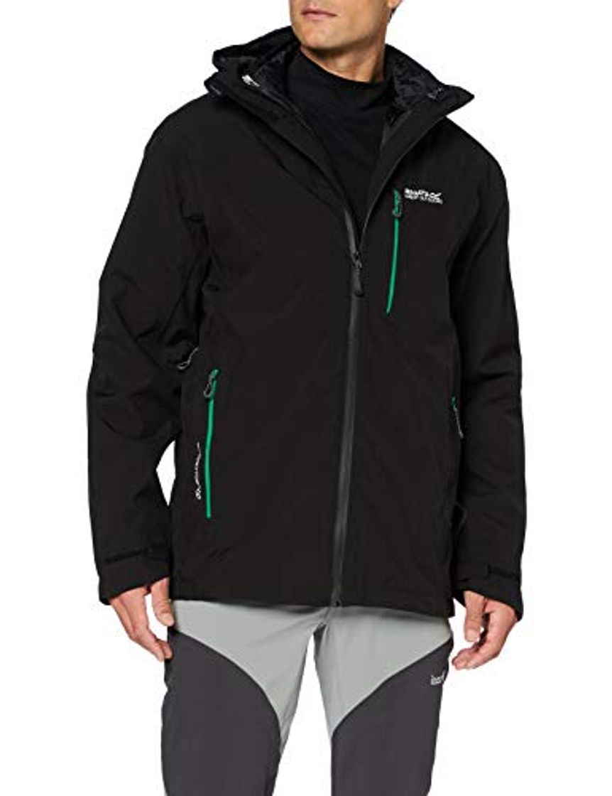 Social Regatta Wentwood II - Chaqueta impermeable con capucha para hombre, disponible en