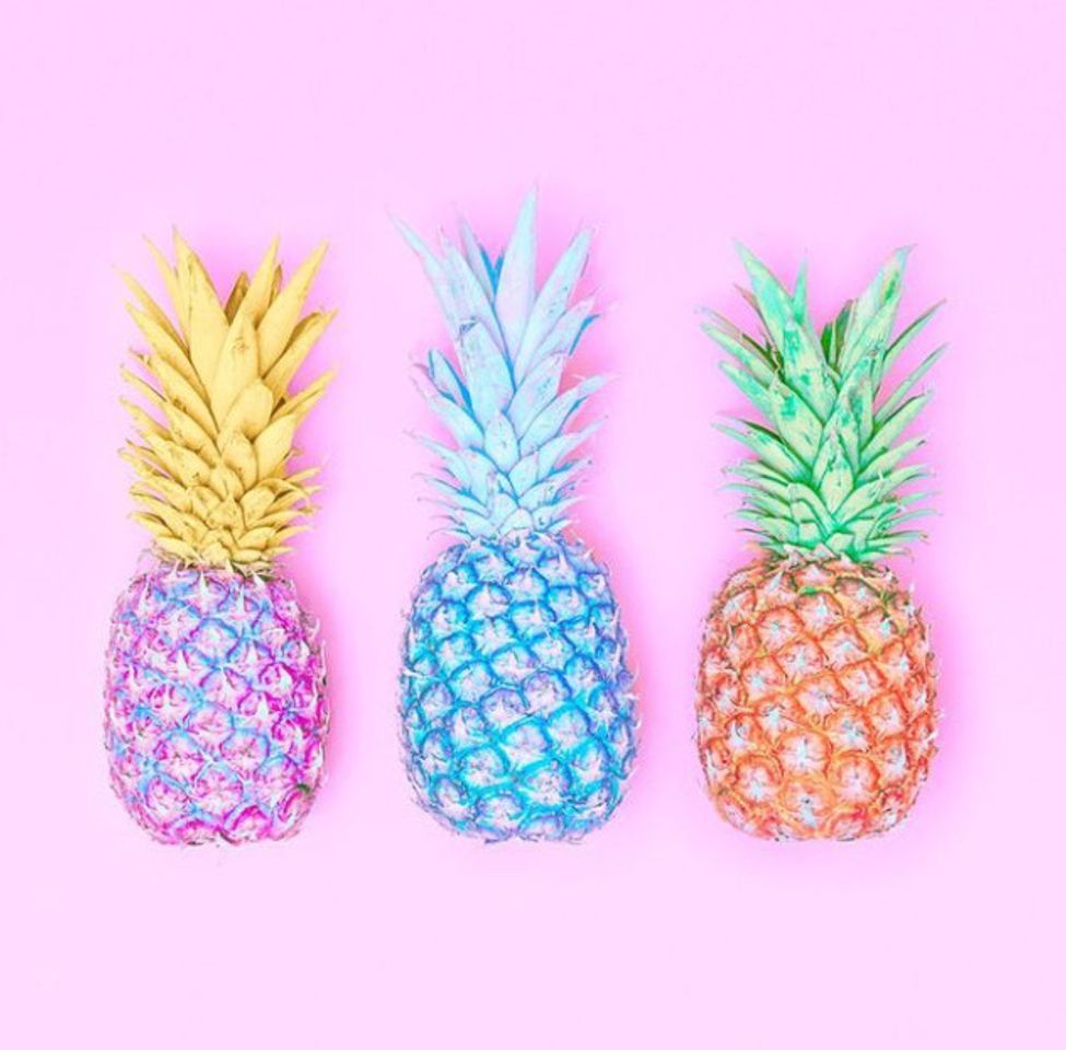 Moda Colorful pineapple 🍍 