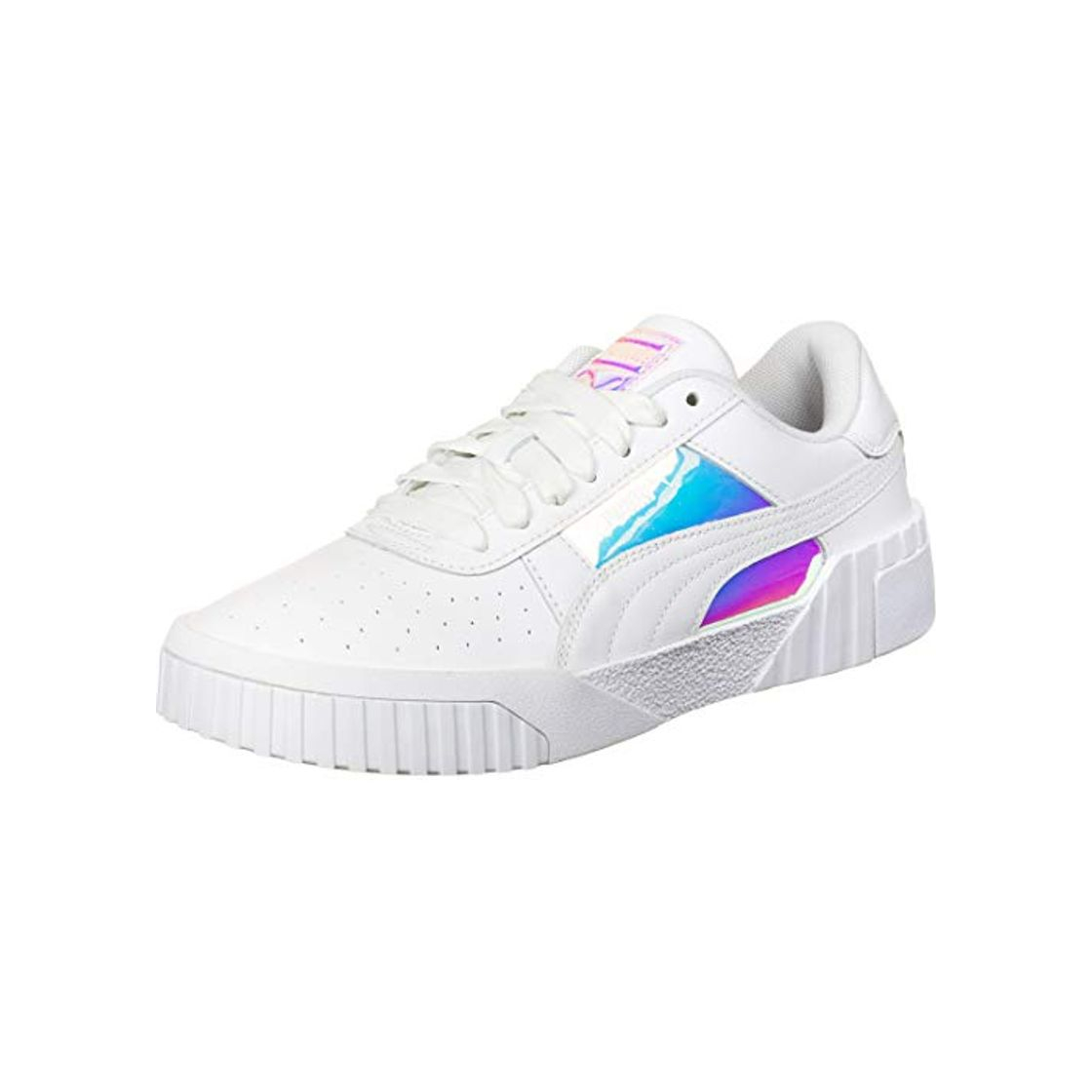 Moda Zapatilla puma Cali Glow Blanco brillode Mujer