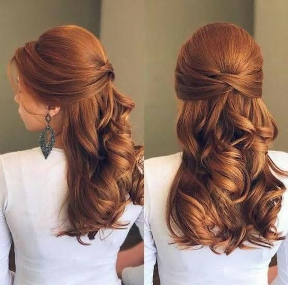 Fashion Penteado Simples de Casamento 