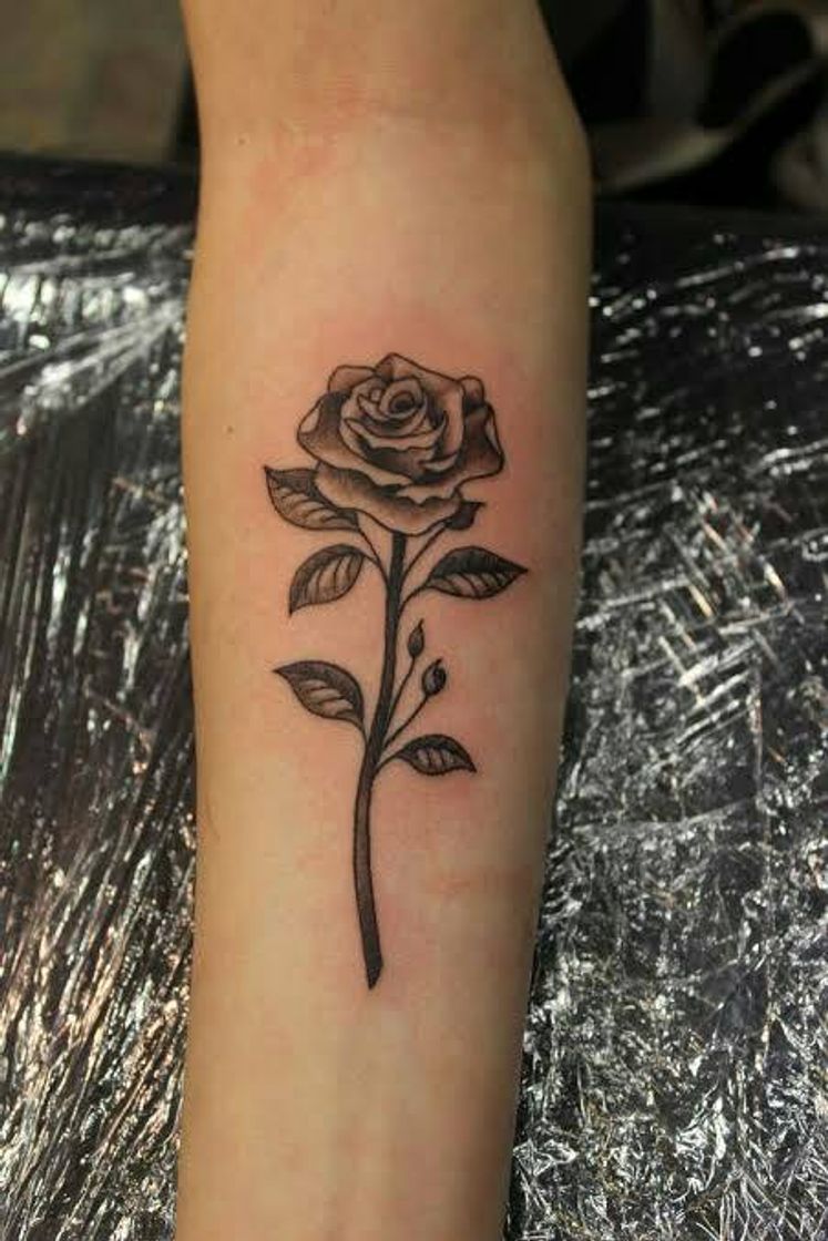 Fashion Rose Tattoo