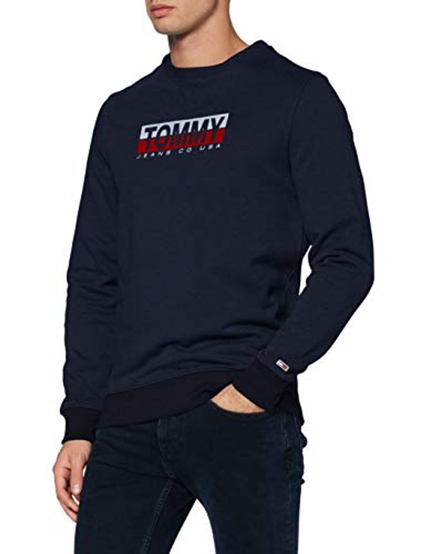 Fashion Tommy Jeans TJM CONTRAST POCKET TEE Camisa, Negro