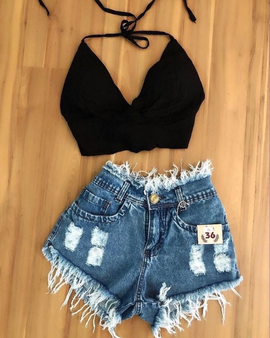 Social Conjunto shorts e cropped 
