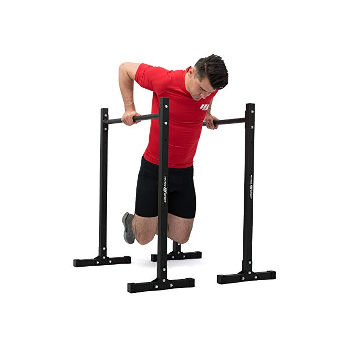 Products Marbo Sport Dipstation Barras de inmersión para Parallel Bars Parallettes Dip Calistenia