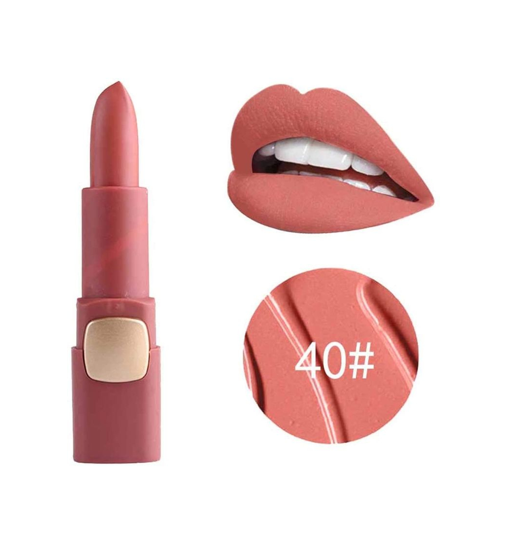 Social HaiQianXin Mate Lápices Labiales Maquillaje Pigmentos Cosméticos de Color Desnudo Hidratante Sexy