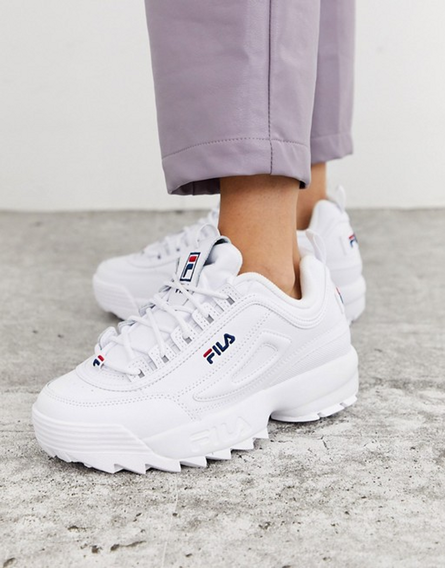 Moda FILA - Disruptor Blancas