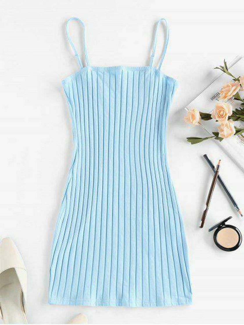 Fashion Vestido Azul /ZAFUL