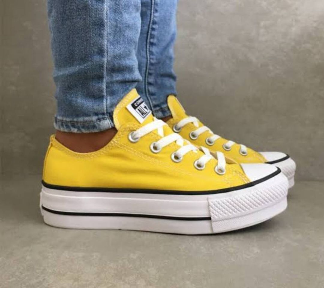 Moda Converse All Star Amarelo