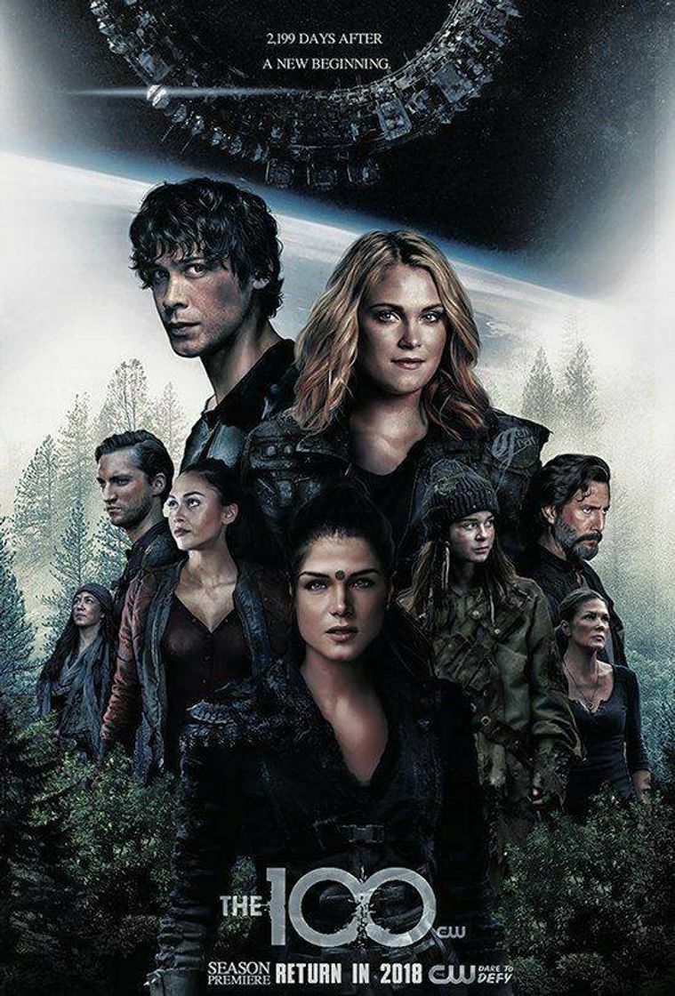 Serie capa the 100