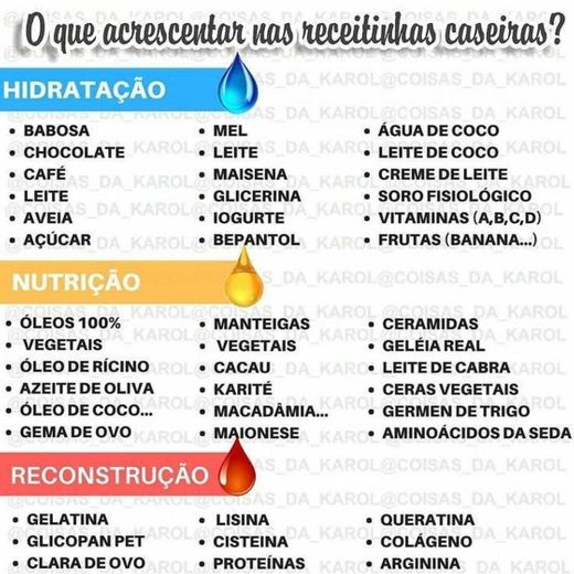 Dicas de cabelo