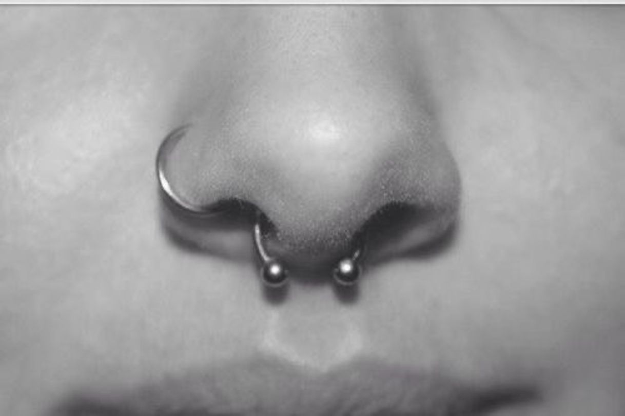 Moda Piercing no nariz 