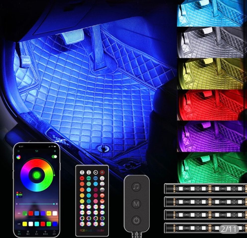 Fashion Led interior do carro