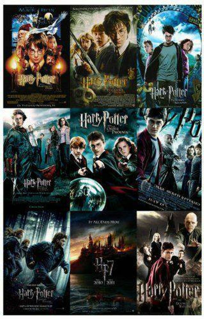 Películas Coleção dos filmes Harry Potter 