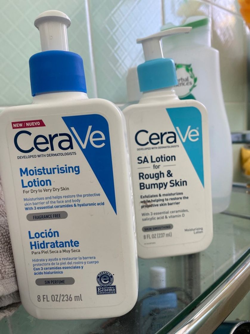 Producto Cerave loción hidratante para pieles secas y muy secas