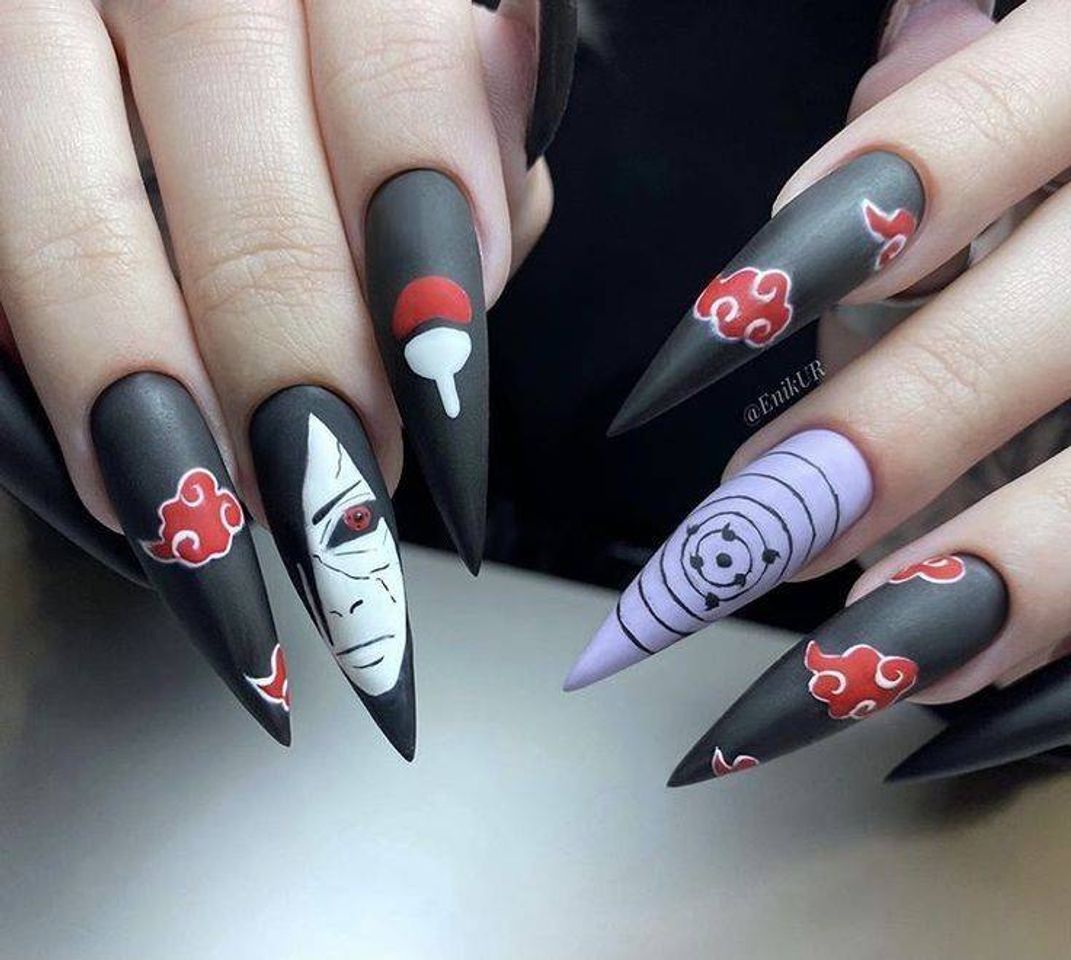 Fashion Unhas Naruto