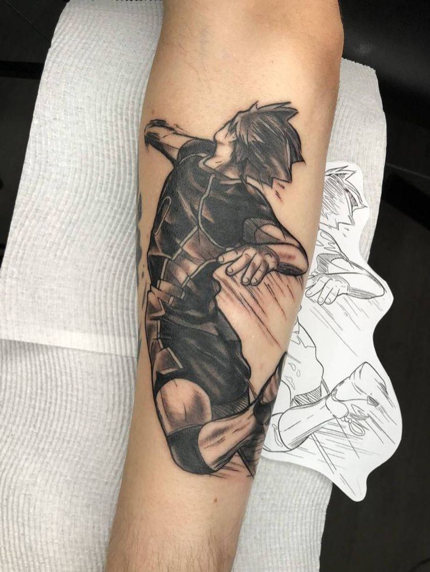 Moda Tatuagem Haikyuu