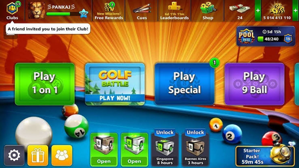 Videogames 8 Ball Pool 