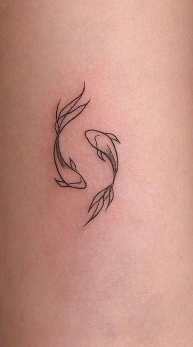 Moda Tatuagem de peixe